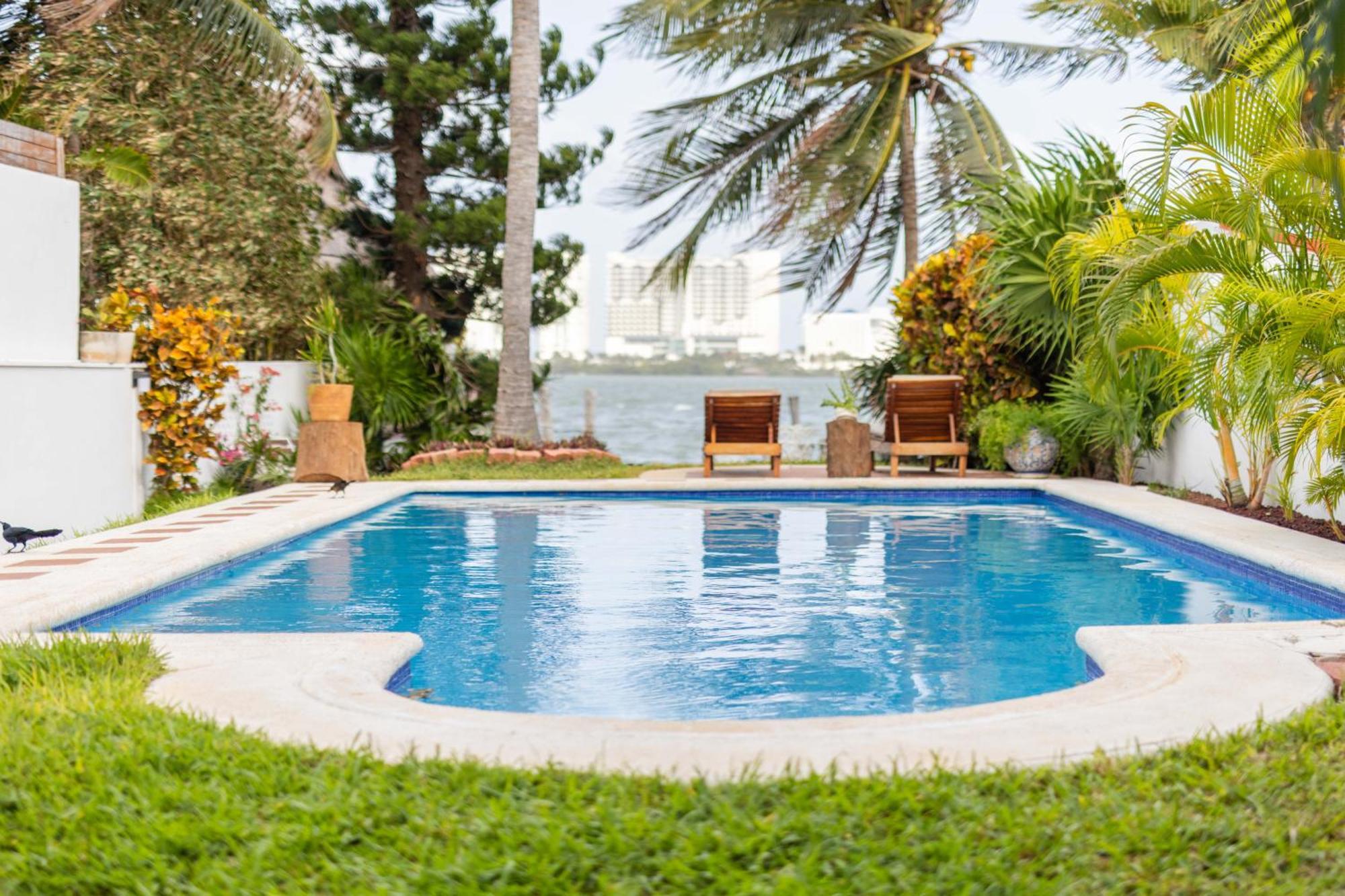Magnifica Villa Palmeras Pok Ta Pok Zona Hotelera Cancún Exterior foto